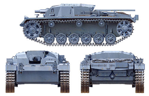 タミヤ 1/48 ミリタリーミニチュアシリーズ ドイツIII号突撃砲Ｂ型 