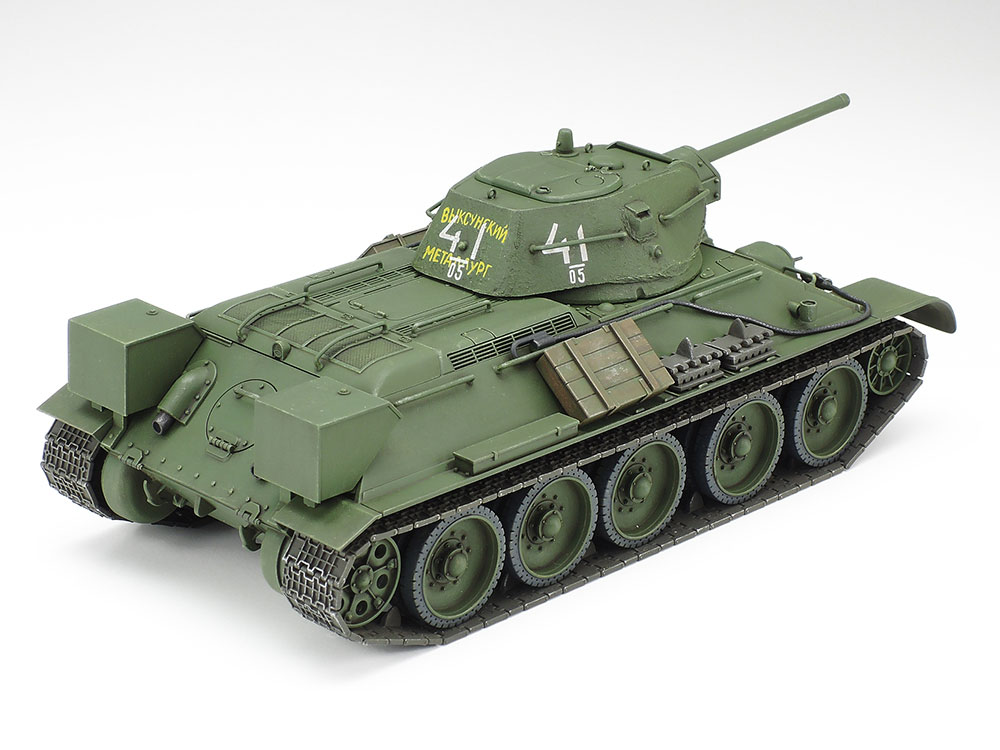 タミヤ 1/48 ミリタリーミニチュアシリーズ ソビエト中戦車 T34/76