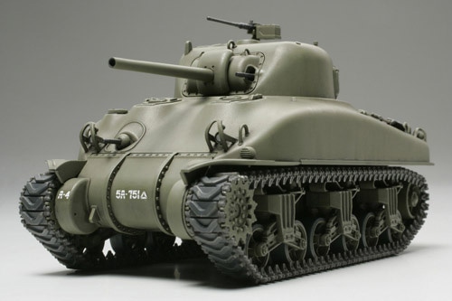 史博物館タミヤ M4 SHERMAN　シャーマン　双葉アタック4YWD　付き 田宮模型