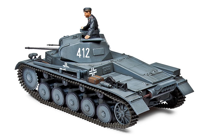 タミヤ 1/48 ミリタリーミニチュアシリーズ ドイツII号戦車A～C型