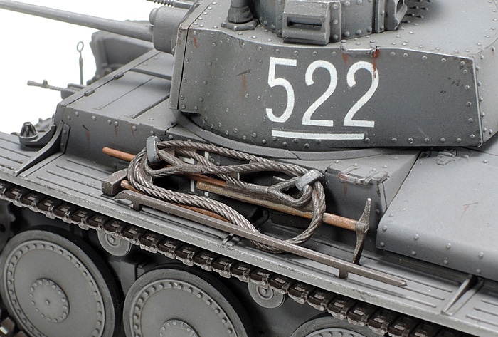 タミヤ 1/48 ミリタリーミニチュアシリーズ ドイツ軽戦車 38（t）E/F型 