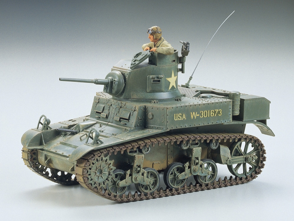 タミヤ 1/35 ミリタリーミニチュアシリーズ アメリカ軽戦車 M3