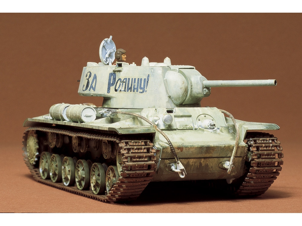 タミヤ 1/35 ミリタリーミニチュアシリーズ ソビエト KV-Ⅰ戦車（C型 