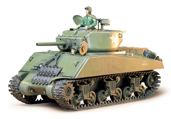 タミヤ 1/35 ミリタリーミニチュアシリーズ アメリカ M4A3E2 中戦車