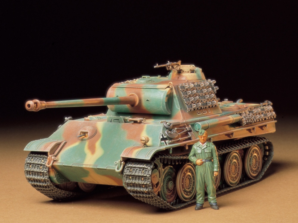 タミヤ 1/35 ミリタリーミニチュアシリーズ ドイツ戦車 パンサーG型 