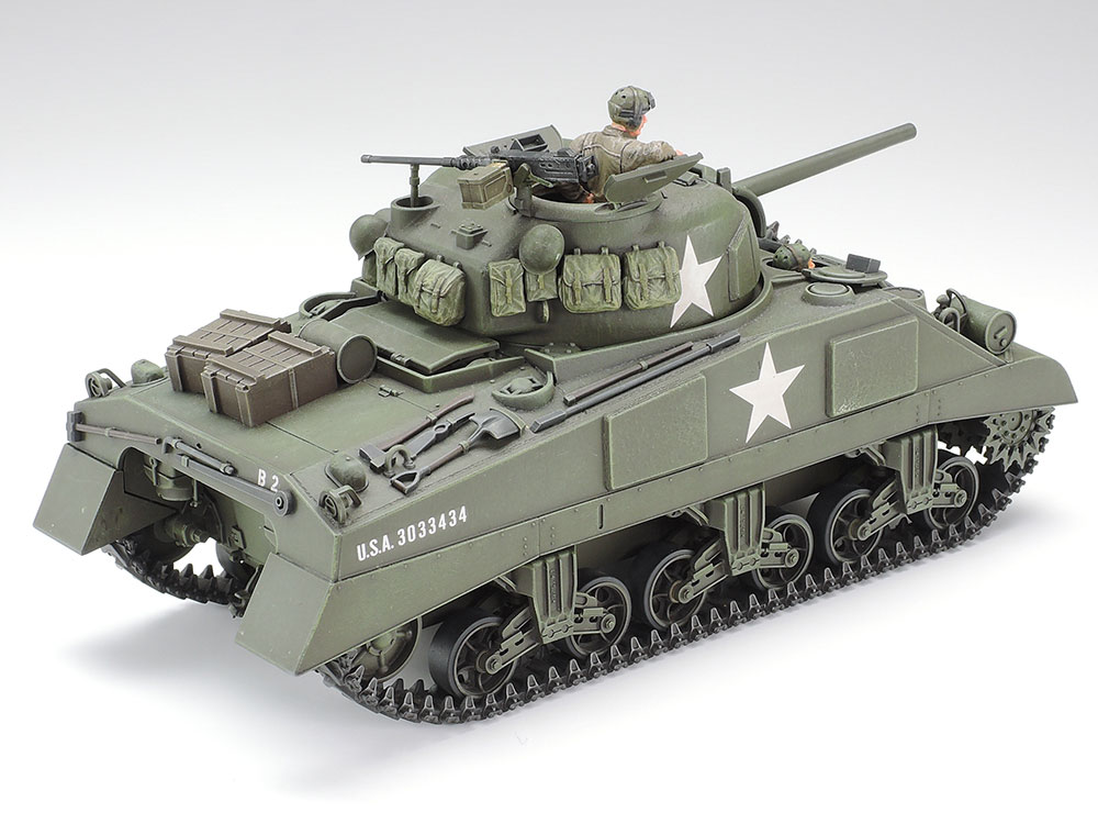 タミヤ 1/35 ミリタリーミニチュアシリーズ アメリカ M4シャーマン戦車