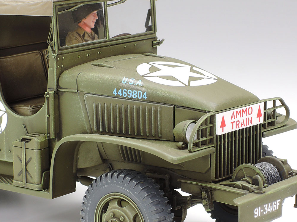 タミヤ1/35スケール アメリカ軍2 1/2トン6×6カーゴトラック - おもちゃ