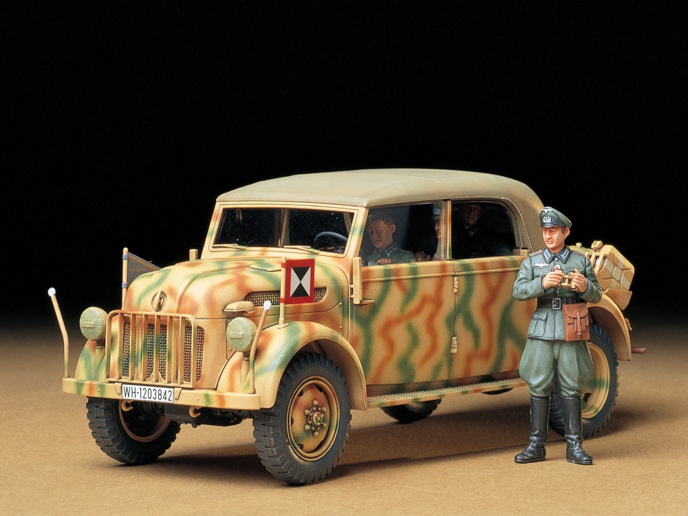 タミヤ 1/35 ミリタリーミニチュアシリーズ ドイツ 大型軍用指揮官車 