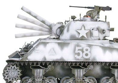 タミヤ米国m4a3 105戦車　完成品　1:35