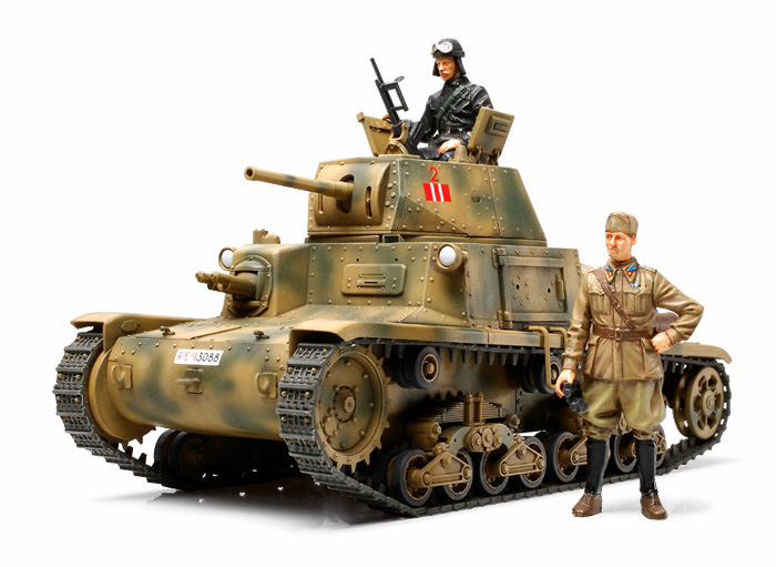 タミヤ 1/35 ミリタリーミニチュアシリーズ イタリア中戦車 M13/40 カーロ・アルマート | タミヤ