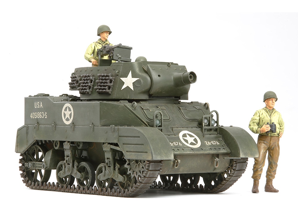 タミヤ 1/35 ミリタリーミニチュアシリーズ アメリカ自走榴弾砲M8 出撃