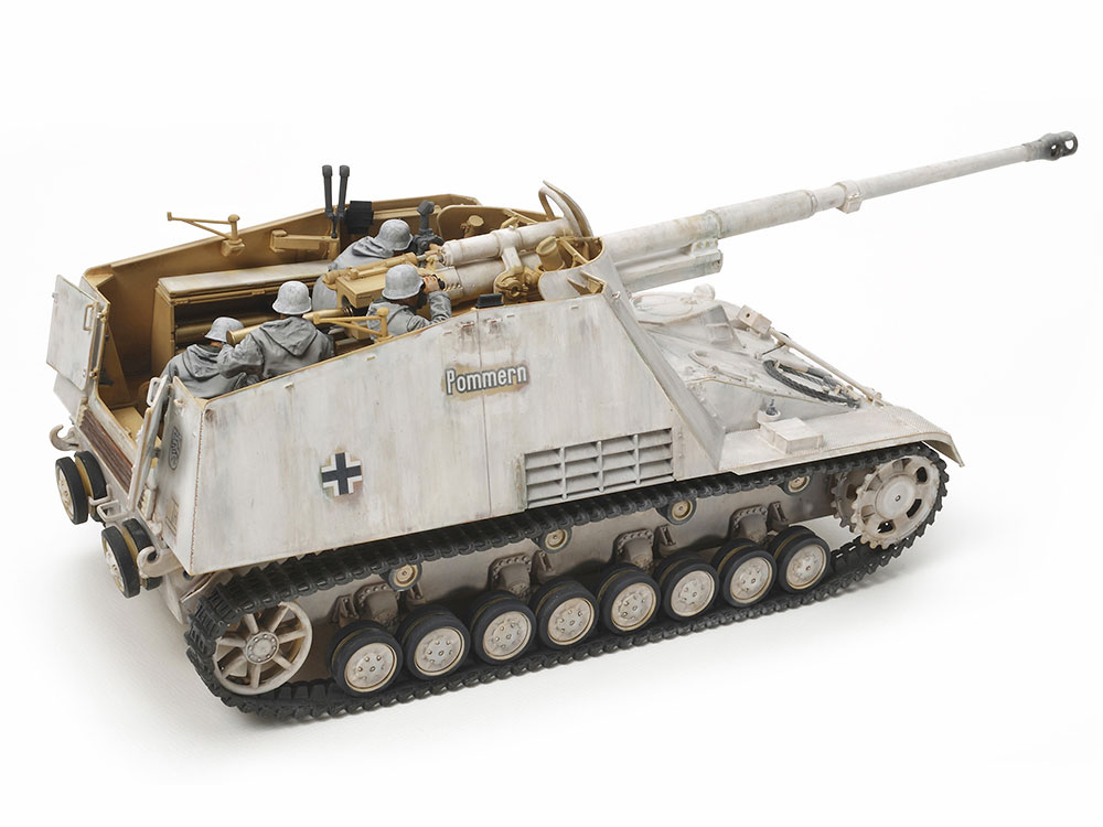 戦車ジオラマ　1/35 ドイツ　ヴェスペ自走砲
