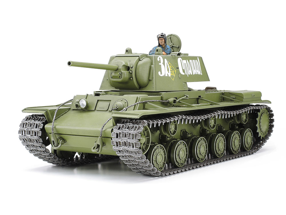 タミヤ 1/35 ミリタリーミニチュアシリーズ ソビエト重戦車 KV-1 1941 