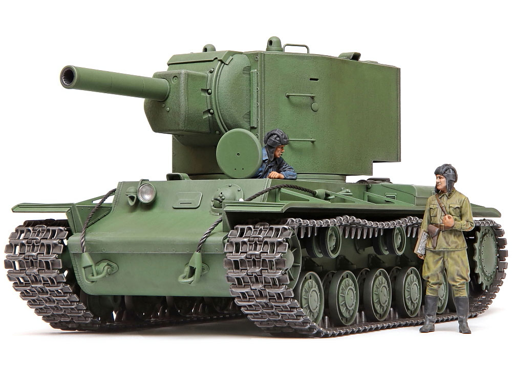 タミヤ 1/35 ミリタリーミニチュアシリーズ ソビエト重戦車 KV-2 | タミヤ