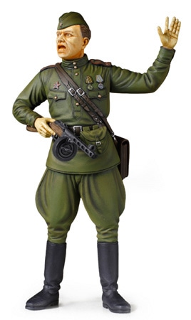 タミヤ 1/16 ワールドフィギュアシリーズ WWII ロシア野戦指揮官 | タミヤ