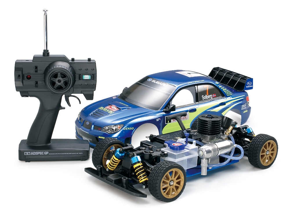 KYOSHO 京商 HPI インプレッサ GC8 ラリー エンジンカー ラジコンカー 廃盤 レア プロポ ボディー - ミニカー