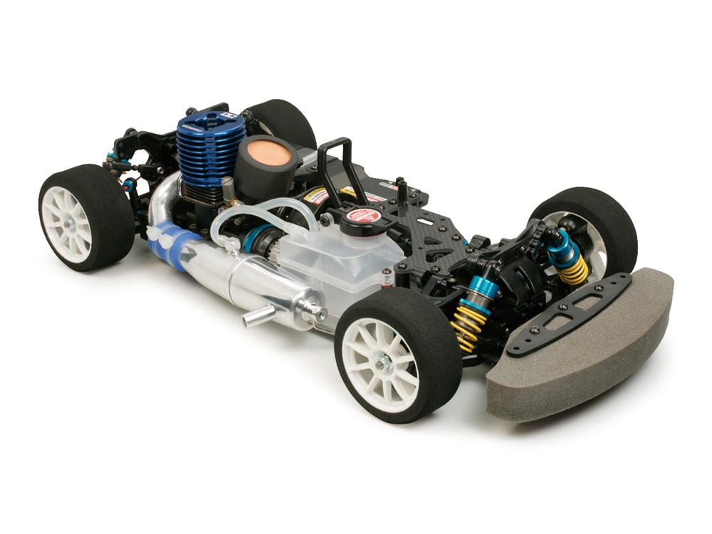 【入荷商品】タミヤ 1/10エンジンRC 4WDレーシングカー TG10-Mk.2シャーシ？ 完成品（エンジン）