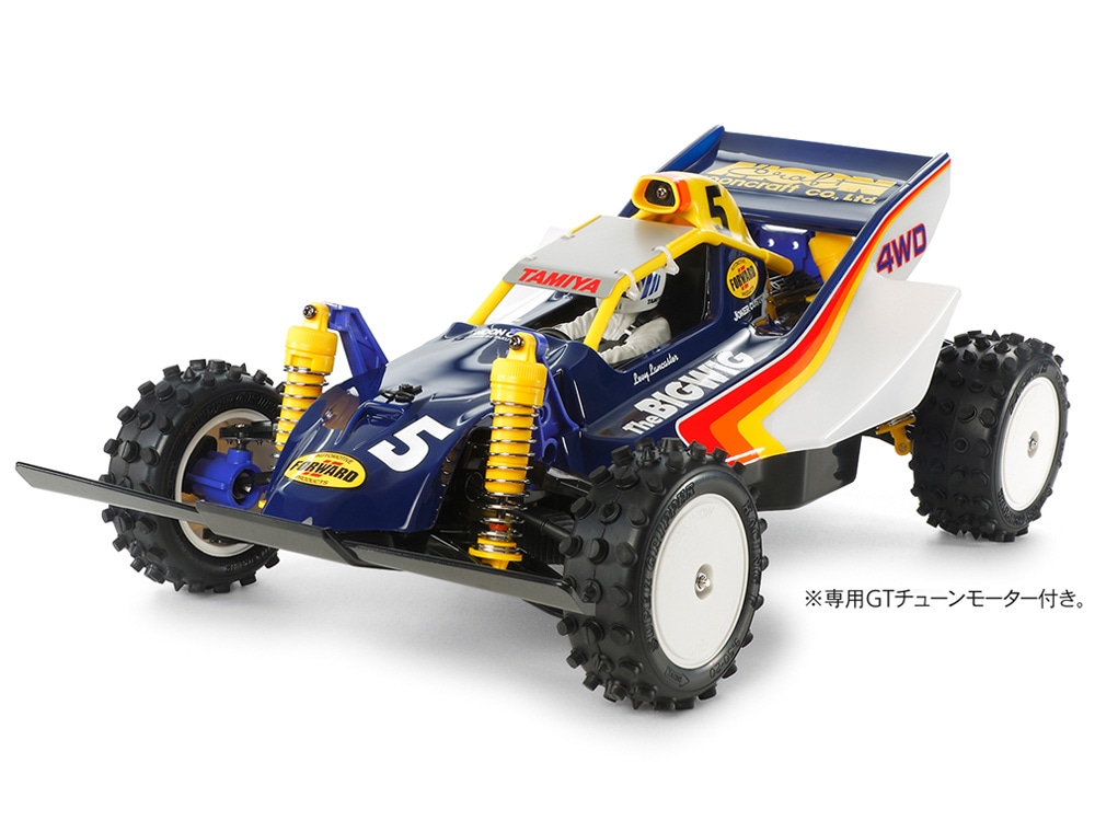 通販最安タミヤ ビッグウィッグ(2017) 4WD 1/10 ラジコンレーシングバギー（プロポ、メカ、バッテリー付き）新品 田宮模型