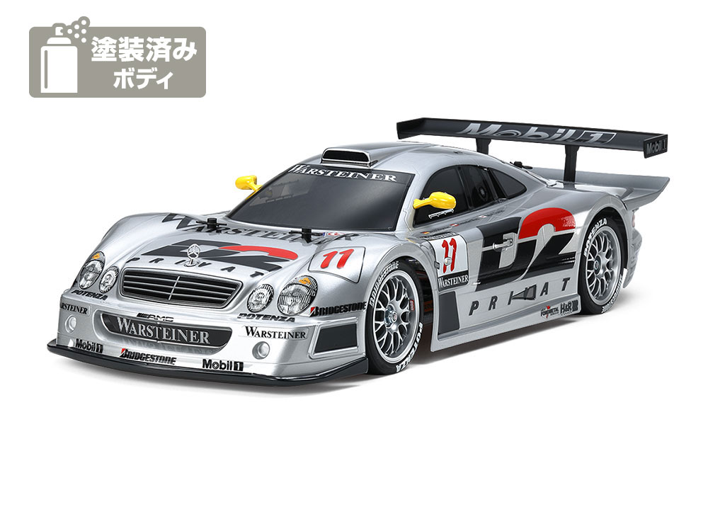 タミヤ RC特別企画商品 1/10RC 1997 メルセデス・ベンツ CLK-GTR (TT