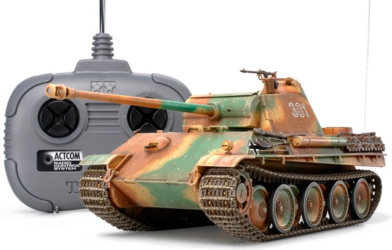 タミヤ 1/35RCタンクシリーズ ドイツ戦車パンサーG後期型 | タミヤ