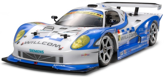 タミヤ RC限定シリーズ 1/10RC WILLCOM ADVAN VEMAC 408R (TA05-IFS ...写真に写っているものが全て