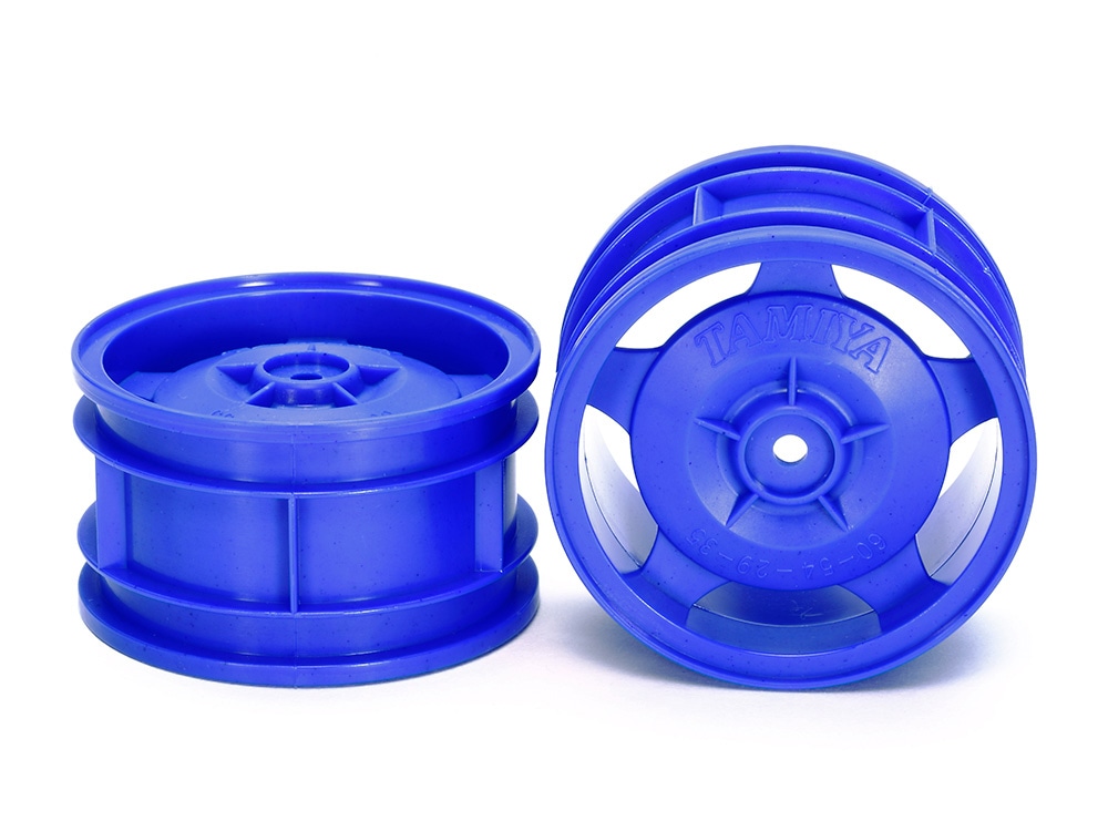 BUGGY REAR STAR-DISH WHEELS (BLUE) | TAMIYA