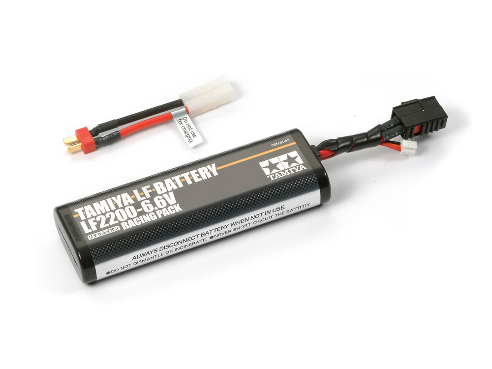 タミヤ バッテリーと充電器シリーズ タミヤ LF2200-6.6V レーシングパック | タミヤ
