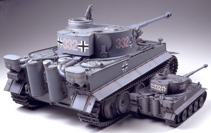 1/35  タミヤ  タイガー１型戦車  2箱  プラモデルキット