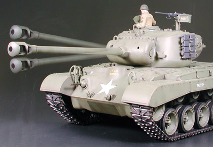 タミヤ 1/16 RCタンクシリーズ アメリカ戦車 M26 パーシング フル