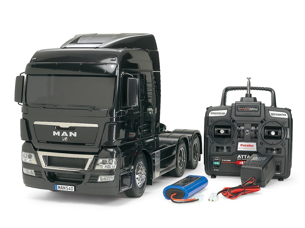 【ファインスペック2.4付】タミヤ MAN TGX 26.540 フルオペ完成品TP-S3003×3個