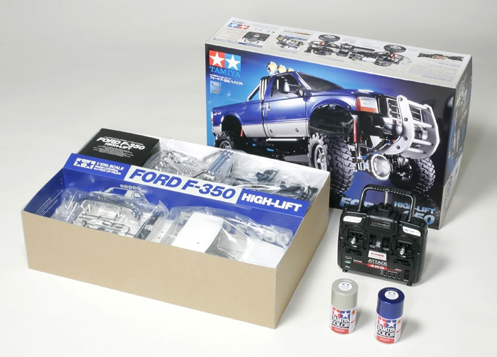 タミヤ 電動RCカーフルセットシリーズ 1/10RC フォード F-350 