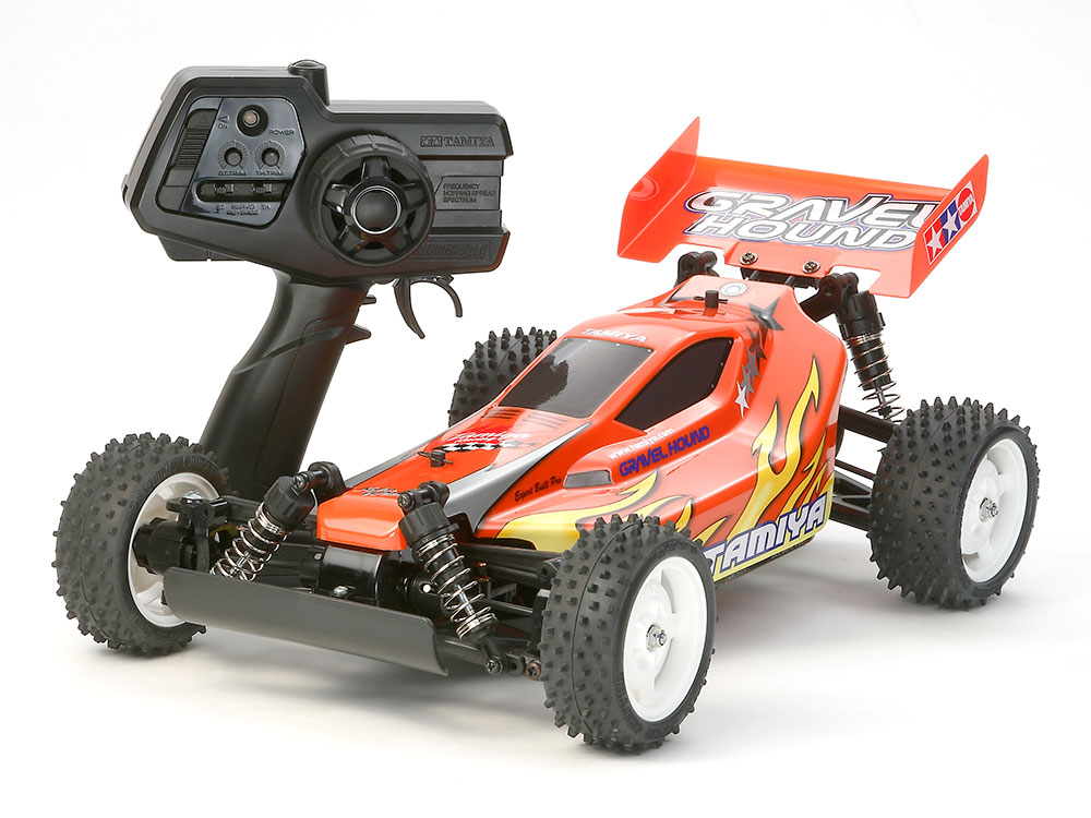 TAMIYA 電動RC XB 4WD レーシングバギー グラベルハウンド2.4G画像のとおりです