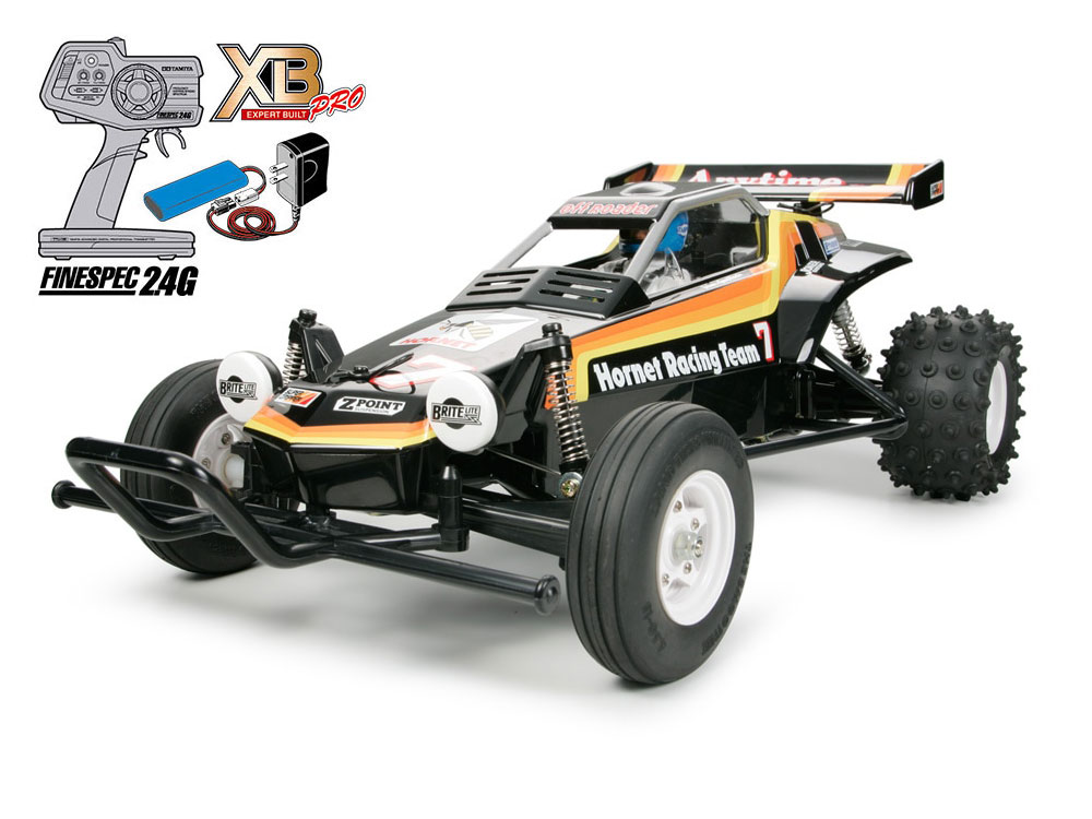 くまモンバギー タミヤ TAMIYA XB dt-02 ラジコンカー 完成品+ピット 