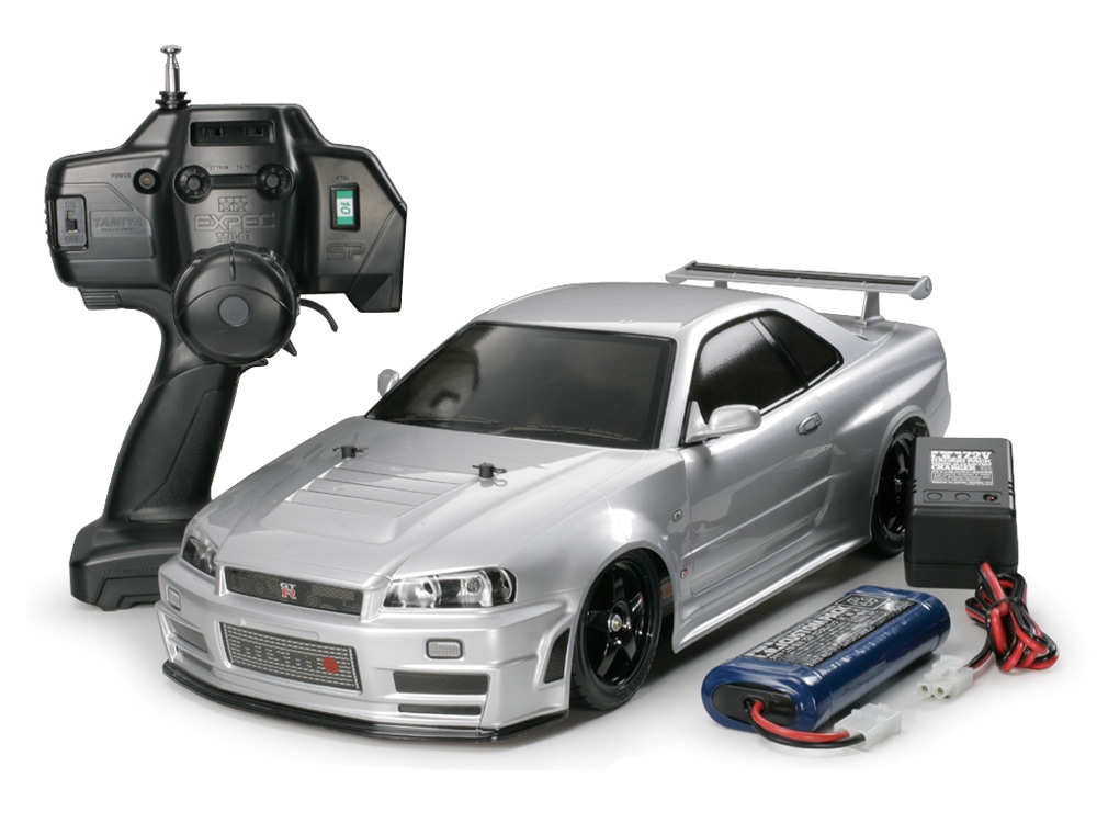 タミヤR34GT-R Zチューン 塗装済み完成品-