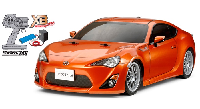 タミヤ TOYOTA 86 ラジコン 1 10クリアボディー - ホビーラジコン