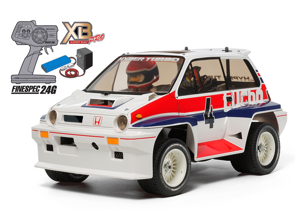 タミヤ XBシリーズ 1/10RC XB Honda シティターボ (WR-02Cシャーシ 