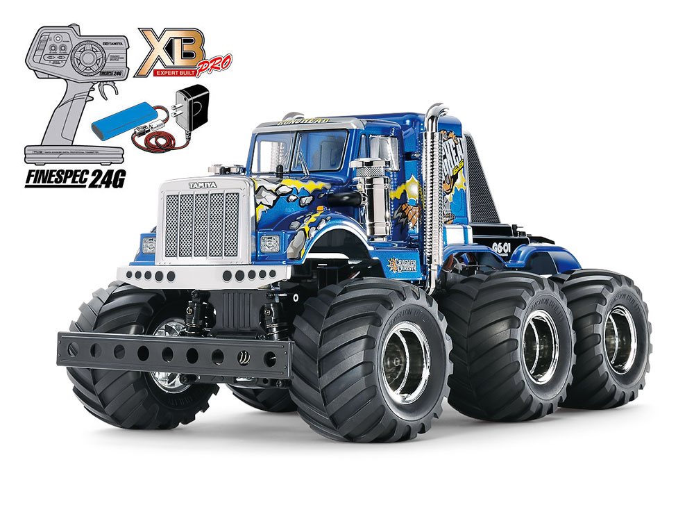 タミヤ XBシリーズ 1/18RC XB コングヘッド6x6 （G6-01シャーシ