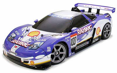 タミヤ 電動RCカーシリーズ 1/10RC レイブリック NSX 2004 (TT-01