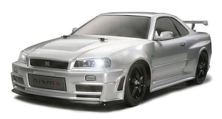 タミヤ 電動RCカーシリーズ 1/10RC ニスモ R34GT-R Zチューン(TT-01 