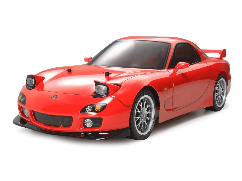 タミヤ 電動RCカーシリーズ 1/10RC マツダRX-7 (TT-01) | タミヤ