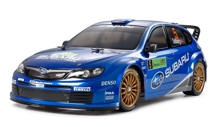 タミヤ 1/10 ラジコン TT-01 スバル インプレッサ WRC 2008-