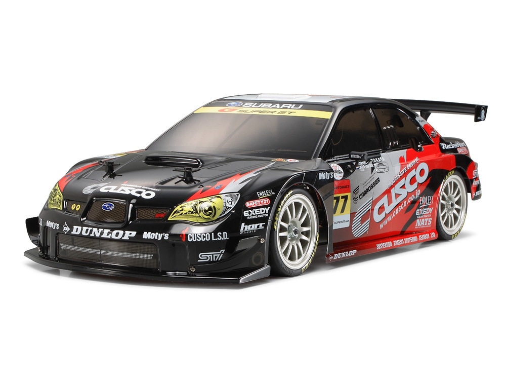 タミヤ 電動RCカーシリーズ 1/10RC クスコ DUNLOP スバル インプレッサ ...