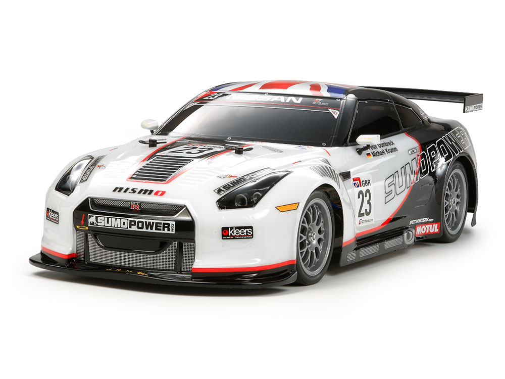 タミヤ 電動RCカーシリーズ 1/10RCSUMO POWER GT NISSAN GT-R(TT-01