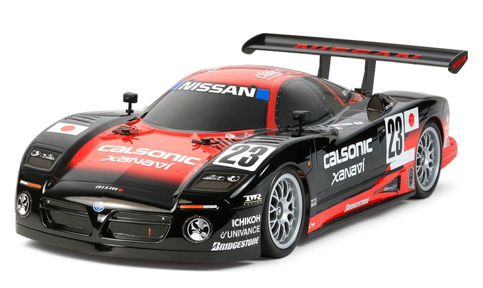 タミヤ 電動RCカーシリーズ 1/10RC NISSAN R390 GT1 (TT-01シャーシ 