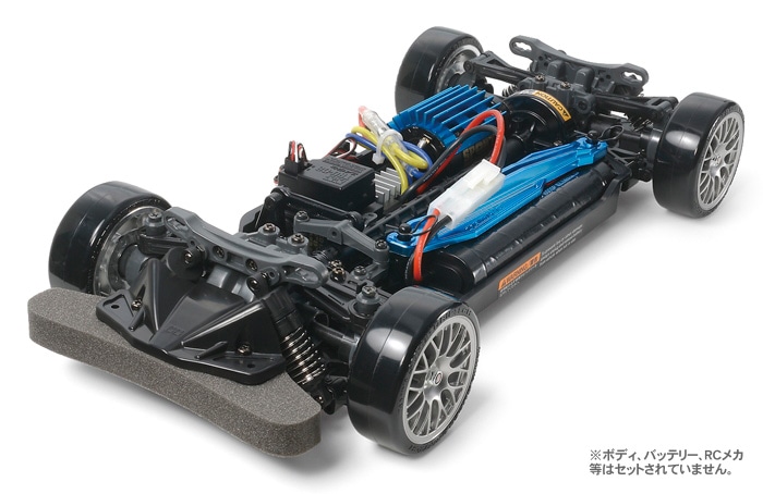 タミヤ 1/10RCカー TT-02 SA 4WDレーシングカー完成シャーシセット(2.4 