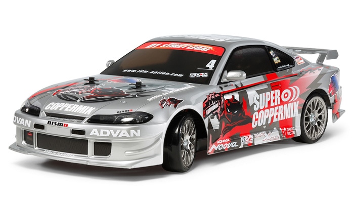 タミヤ 電動RCカーシリーズ 1/10RC ニスモ COPPERMIX シルビア (TT-02D