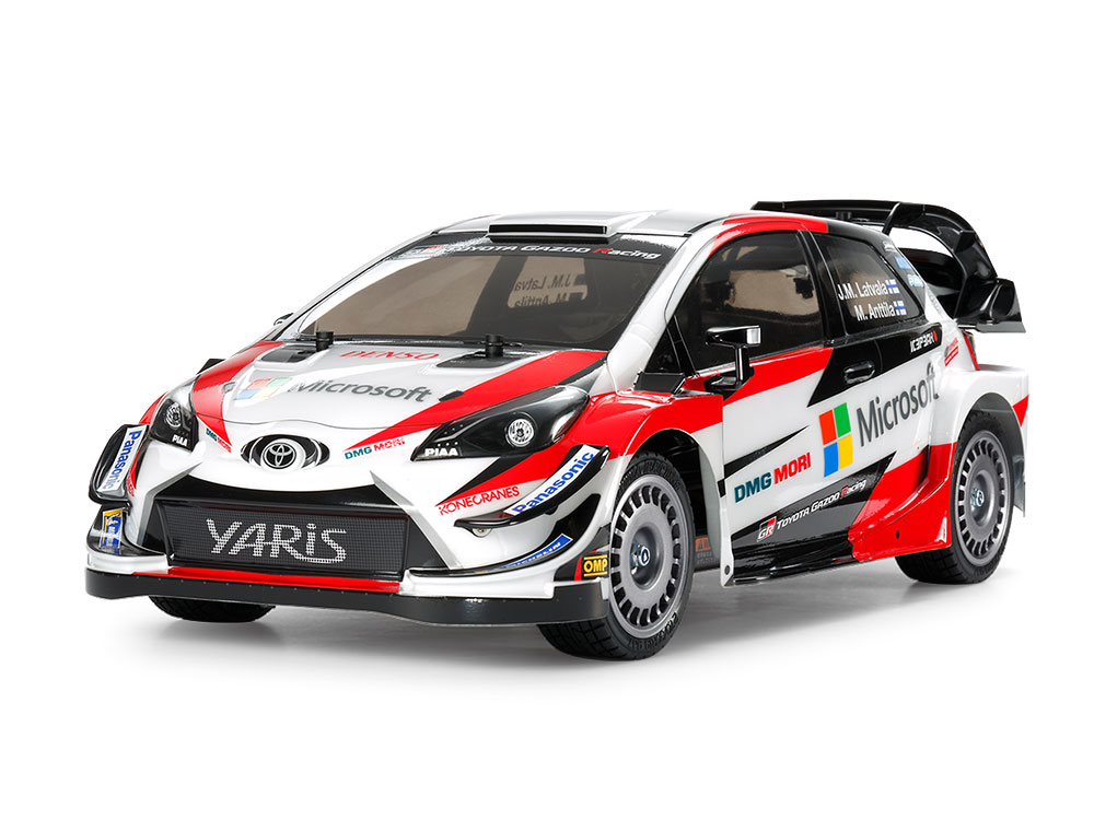 【可決】ヤリス WRC タミヤ TT02用　個人制作品 ボディ