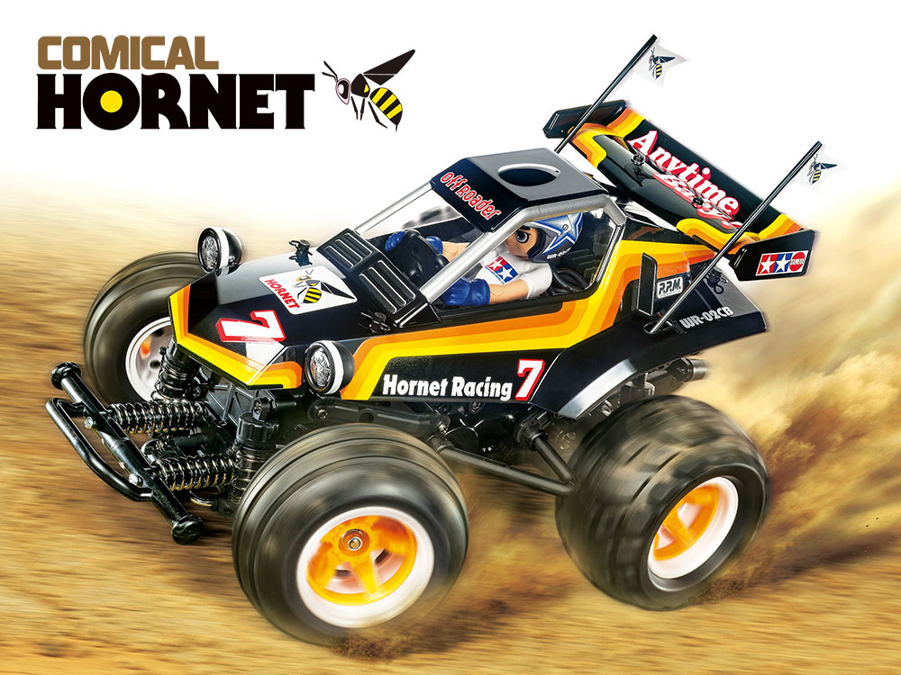 タミヤ 電動RCカーシリーズ 1/10RC コミカル ホーネット(WR-02CB ...