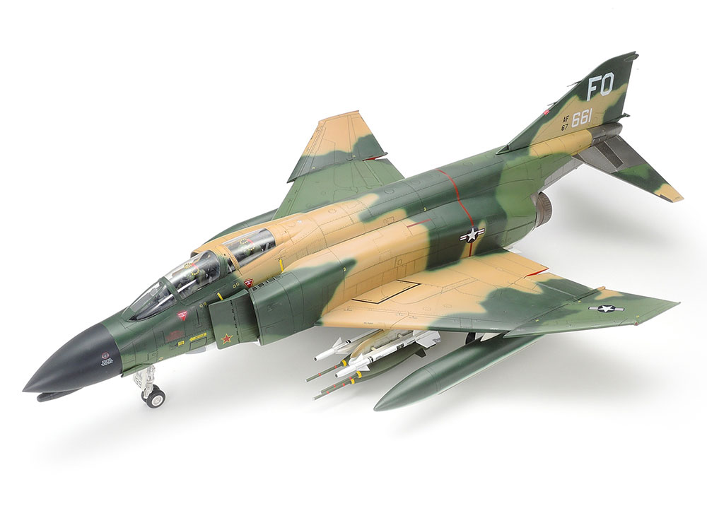 タミヤ 1/32 エアークラフトシリーズ マクダネル F-4C/D ファントムII | タミヤ