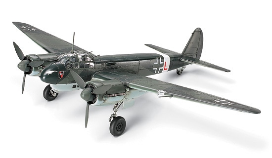 タミヤ 1/72 ウォーバードコレクション ユンカース Ju88 C-6 駆逐戦闘 